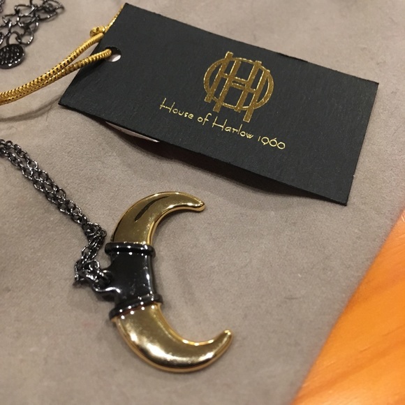 HOUSE OF HARLOW: Noble Tribe Horn necklace - Picture 5 of 5